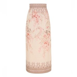 Zimmermann Illuminate Pencil Midi Skirt